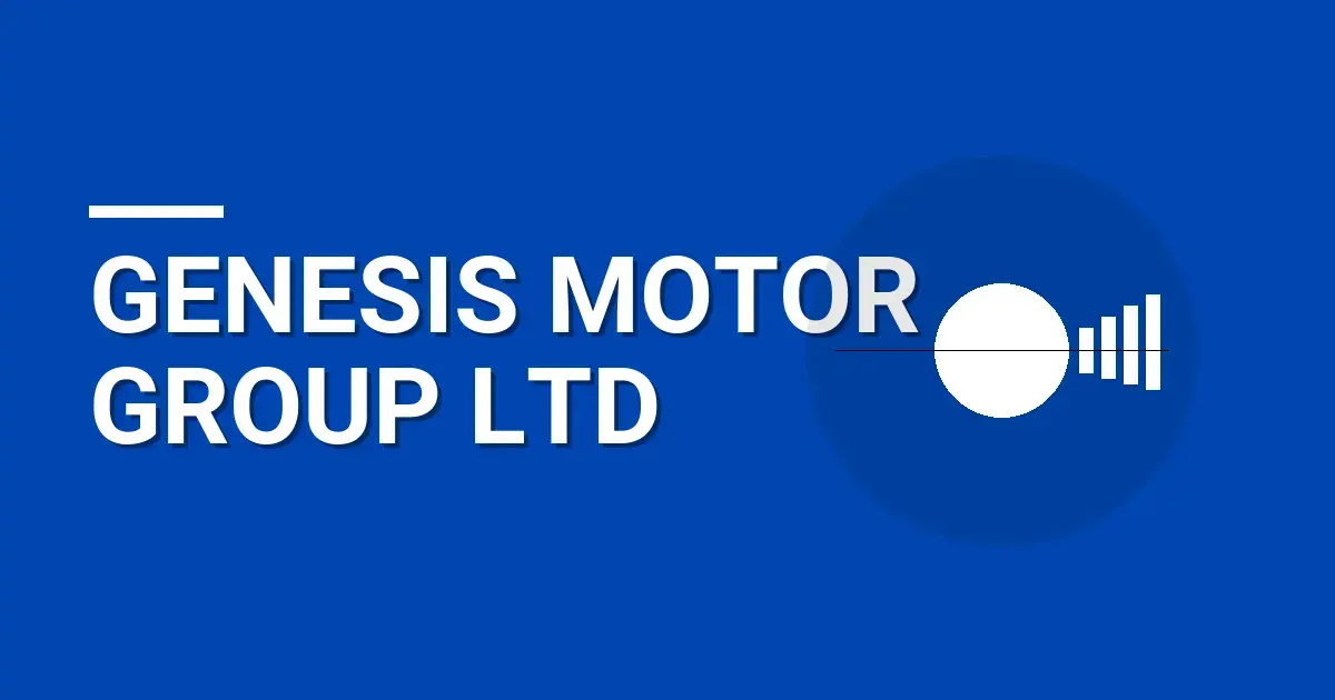 Genesis Motor Group Ltd