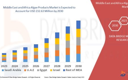 Middle East and Africa Algae Products Market would rocket up to USD 232.63 million by 2030