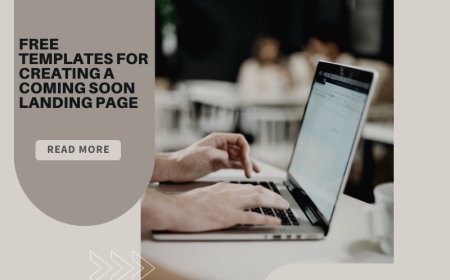 Free Templates for Creating a Coming Soon Landing Page