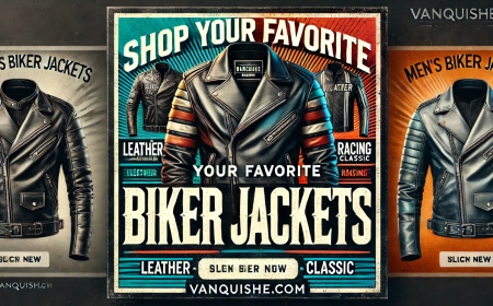 Shop Your Favorite Men's Biker Jackets