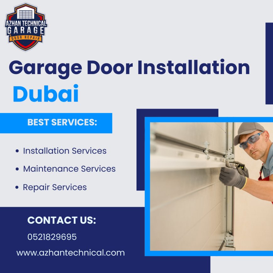 Professional Garage Door Installation Dubai Help for UAE Residents