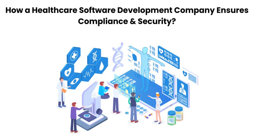 How a Healthcare Software Development Company Ensures Compliance & Security?
