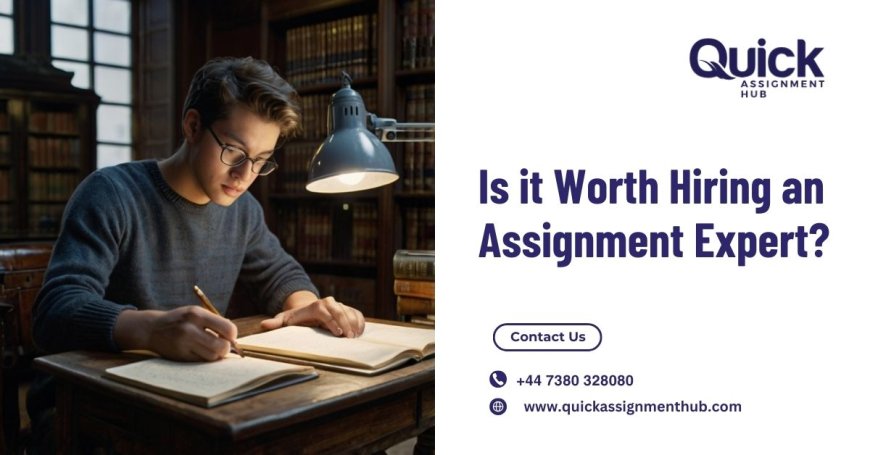 Is it worth hiring an Assignment Expert?