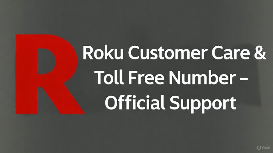 Roku Customer Care & Toll Free Number – Official Support